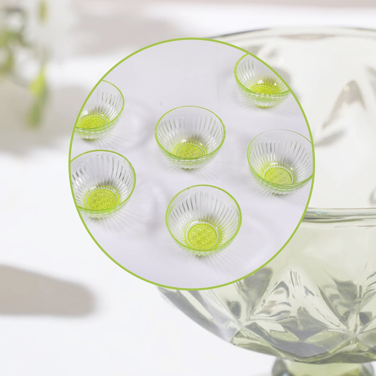 7133 Round 6 Glass With 6 Bowl Set, All Purpose Serving Set For Home & Kitchen Use DeoDap 7133 Round 6 Glass With 6 Bowl Set, All Purpose Serving Set For Home & Kitchen Use DeoDap
